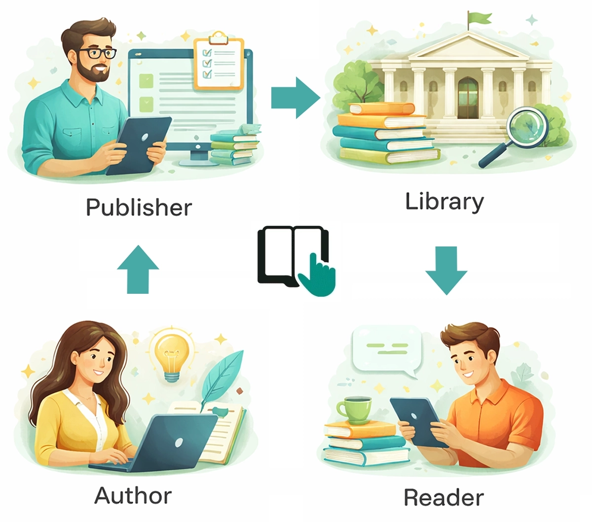 ReaderPub connects authors, publishers, libraries, and readers